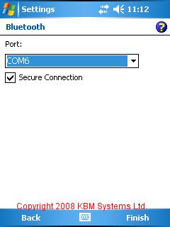 Use a Secure Connection by putting a tick in the Secure Connection check box.