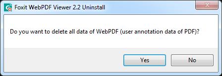 click OK and Foxit WebPDF Viewer