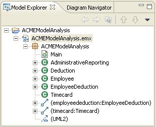 Essentials of Rational Software Architect Student Labs Task 1: Import the Model Analysis Model In this task, you will import and open the model to be analyzed. 1. With the Modeling Perspective open, import the ACMEModelAnalysis project: On the File menu, click Import.