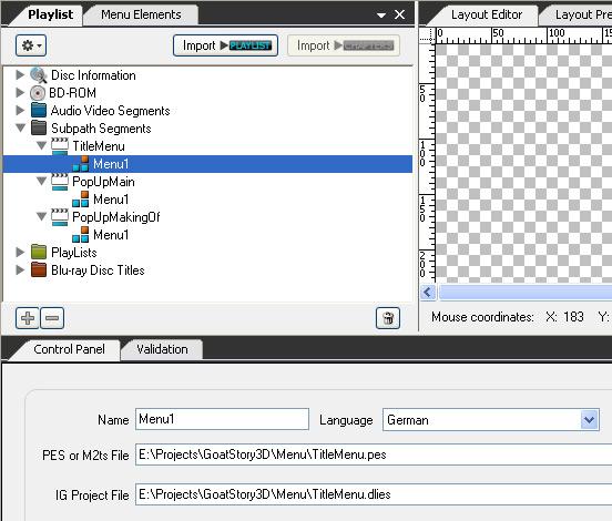 For each segment select the right dlies and pes files.
