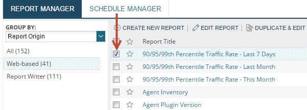 You can create your own custom reports by either editing an existing report or creating a report from scratch.