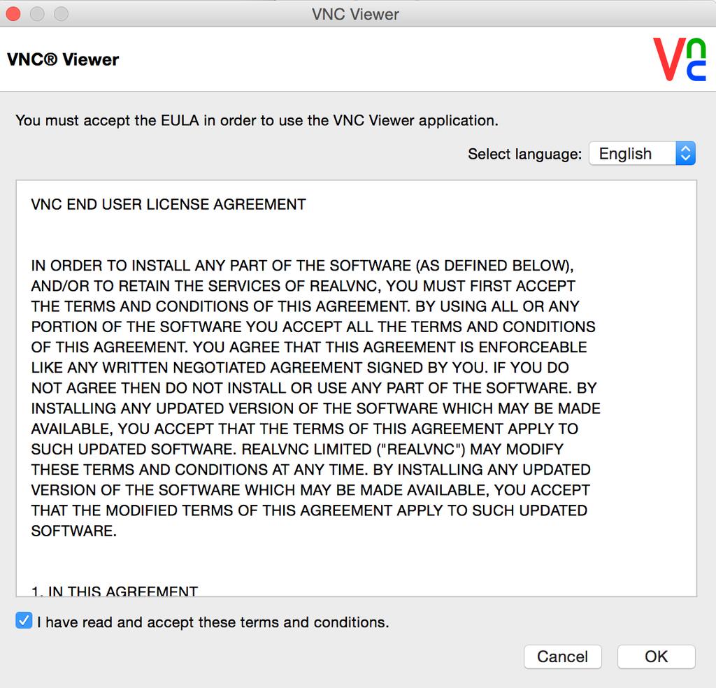 Install VNC Viewer Ready to Connect