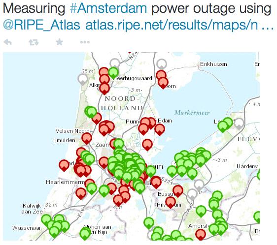 Use Cases (4) Amsterdam Power Outage (March