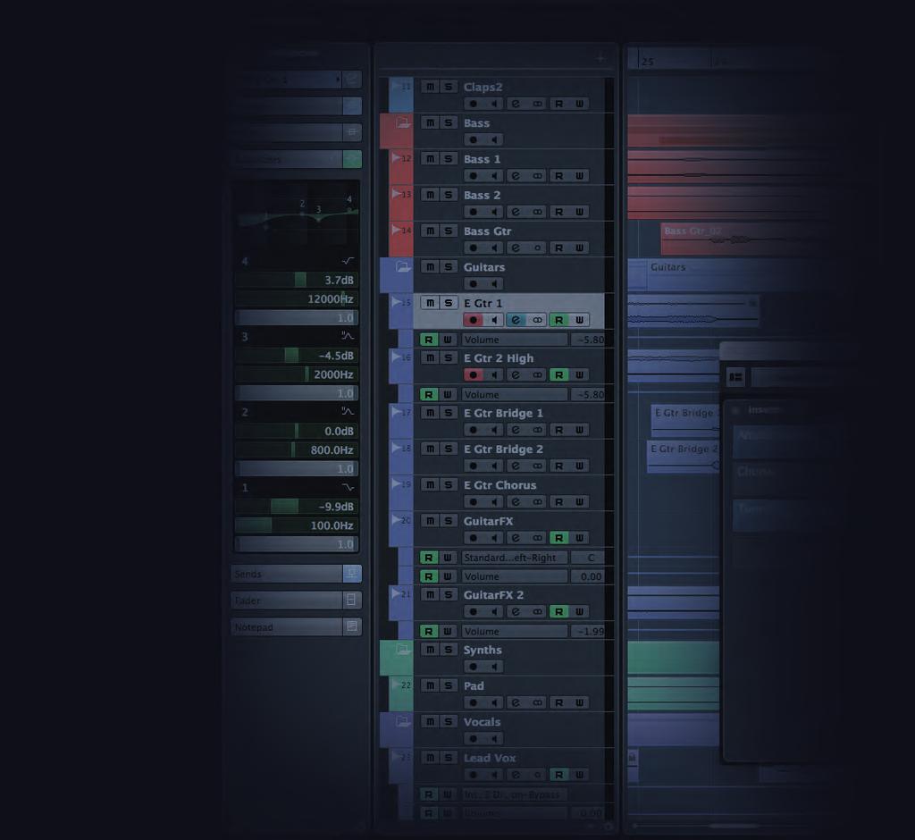 Cubase AI is a lean Cubase version tailored to record your music without additional bells and whistles.