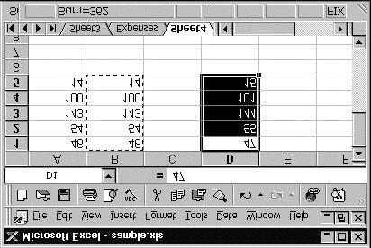 Special Copying The standard Windows Edit, Copy and Edit, Paste commands are available in Excel. Excel s Paste Special command extends the options.