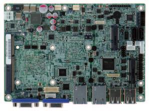 Single Board NANO-CV-D0/N00 EPIC SBC with Intel Atom D0.8GHz/ N00.GHz, DDR, Dual VGA/, Dual GbE,.