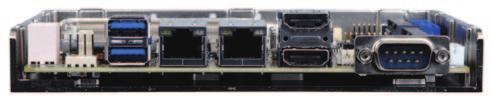 Single Board WAFER-BW. SBC with Intel nm Pentium /Celeron on-board with Dual HDMI and, Dual PCIe GbE,.0, PCIe Mini, SATA Gb/s, msata, COM, and RoHS Front panel idp PCIe Mini Preliminary x.