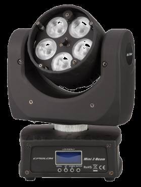 20-21 The EPSILON PIXBEAM is a compact yet powerful LED Pixel Beam Moving Head that produces bold and colorful