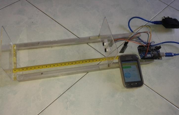 It is applied for mobile measurement using android smartphone for displaying data acquisition. 2.