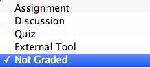 External Tool An External Tool is an assignment that utilizes LTI technology to link to a third-party application or website.