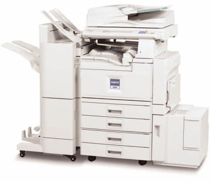 4035/4035sp/ Adva Is the deluge of office paperwork, documents, faxes and e-mails becoming harder to manage? Then meet the systems that will change the way you work the Savin 4035/4045 Series.
