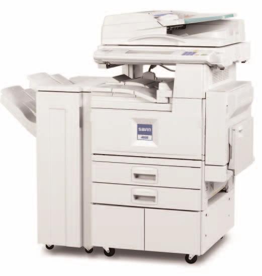 Customize A 4035/4035sp/ To Meet Your Specific Requirements. Savin 4035 with Paper Bank and ARDF. Savin 4035 with ARDF, 1,000-Sheet Finisher and Console.