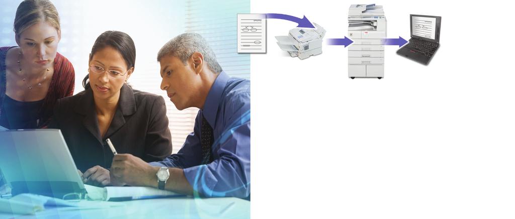 Use in-bound fax routing to send fax documents directly to a PC and reduce paper costs. Create high-quality hardcopies. And save money by sharing and archiving electronic documents.