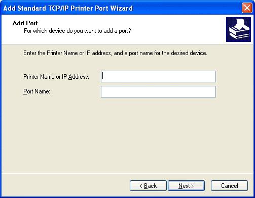 In the Port Name box, type your desired names or USB1_LPR or USB2_LPR for printer connected to USB1 port and
