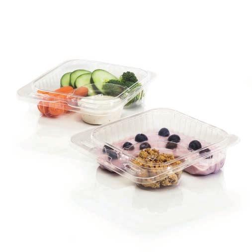 21363 29167 9509 82612 GRAB N GO HINGED CONTAINERS Atrium s Grab N Go Containers are ideal for fresh cut fruits and vegetables, bento boxes, and yogurt parfaits.