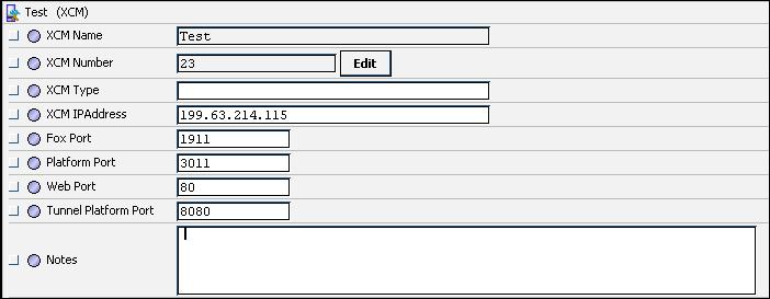 In XCM To enable Platform Tunneling in XCM 1 Expand Opus Systems in the Opus Explorer list. 2 Right-click the XCM and select Property Sheet.