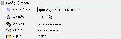 Configuring the Supervisor station for Profiled Workbench Single Sign-On 1 In the Opus Explorer list, expand Station and right-click Config.