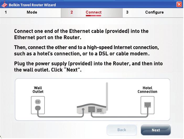 Connecting and Configuring your Router 2. Connect Connecting the Router s Cables 2.