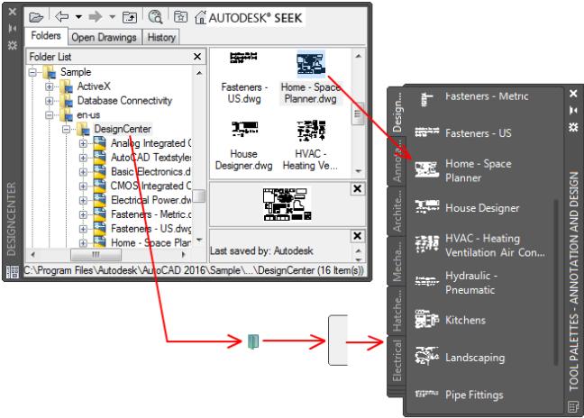 Click Apply and OK to exit. Notice that AutoCAD has set up a new folder called Palettes and added an.atc file to our Build folder.