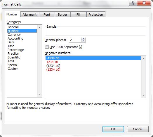 ACCESSING DIFFERENT FONT ATTRIBUTES: If you would like to access a greater number of font format options for a cell or range of cells, you can use the Font tab of the Format Cells dialog box.