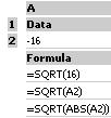 Dates should be entered by using the DATE function, or as results of other formulas or functions such as TODAY / NOW etc. 19. SQRT: RETURNS A POSITIVE SQUARE ROOT.