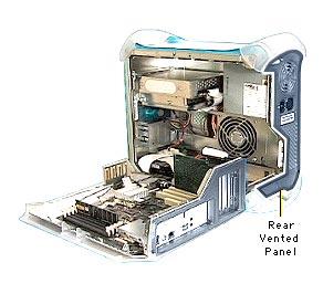 Take Apart Rear Vented Panel - 103 Rear Vented Panel Before you begin, remove the following: top