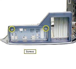 Take Apart I/O Panel, Power Mac G4 (PCI Graphics) -
