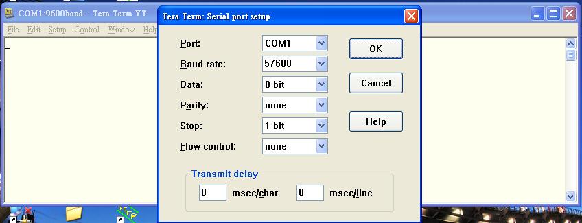 Tera Term then open a second screen, File-> New connection, select the TCPIP host