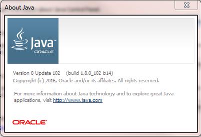 If your Java version is v7 or lower If you have an older Java version installed (Java v8 is required 1.8). Please install the latest Java-version on your computer.