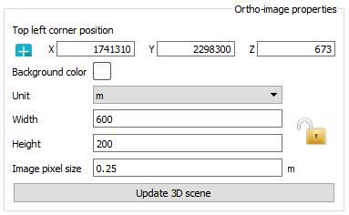 2 Ortho-image Exercise: create an ortho-image and import it in AutoCAD Exercise: send an ortho-image to AutoCAD 2.1 Exercise: create an ortho-image and import it in AutoCAD 2.1.1 Create the ortho-image Open the file TextureParam&CameraPath.