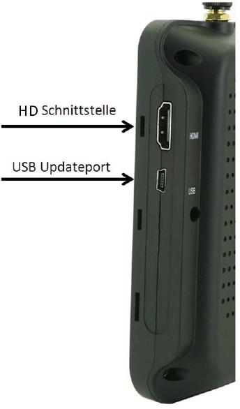 3 IN interface to playback videos from other HD sources. USB port The monitor has an USB port to update the firmware.