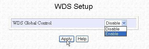 Chapter 4 Common Configuration The following steps will guide you in setting up WDS in your Netkrom AIR-BR500G/GH.