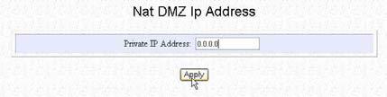 It initiates WAN connections upon request from your network clients, and forwards the request packets. Similarly, outside users can access only the DMZ host.