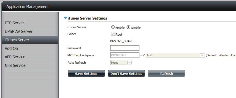 itunes Server The ShareCenter features an itunes Server. This server provides the ability to share music and videos to computers on the local network running itunes.