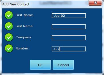 Call management 10 ADD A CONTACT TO THE PHONEBOOK At any stages of the conversation you can add to the phone book the