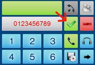 Make a call 5 MAKE A CALL GENERIC CALL Use on screen keypad or PC keypad with Bloc Num