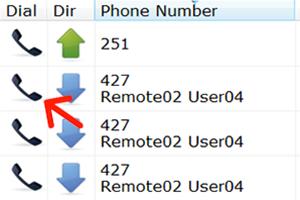 Make a call 6 CALL A NUMBER FROM RECENT LIST From recent calls page (RECENT):