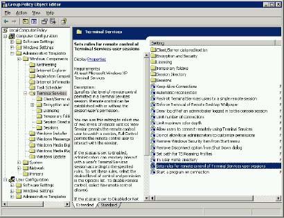 and click OK or press Enter Result: The Group Policy Object Editor window appears 5 On the left side of the window, expand Computer Configuration, Administrative Templates, Windows