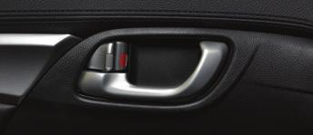 AUTO DOOR LOCKS Program how and when the vehicle doors automatically lock and unlock.