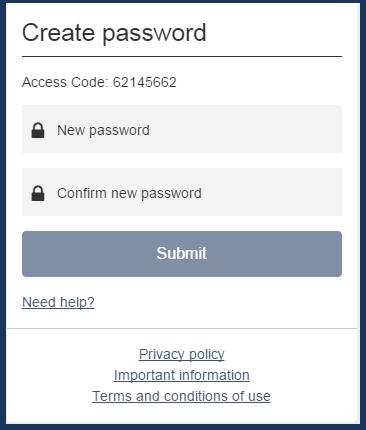 How do I reset my password if I have forgotten it?. Enter your new password.
