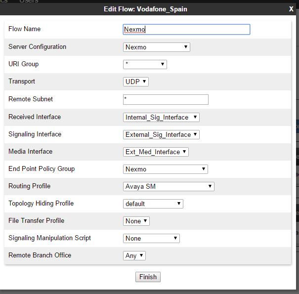 > End Point Flows. Select the Server Flows tab and click Add.