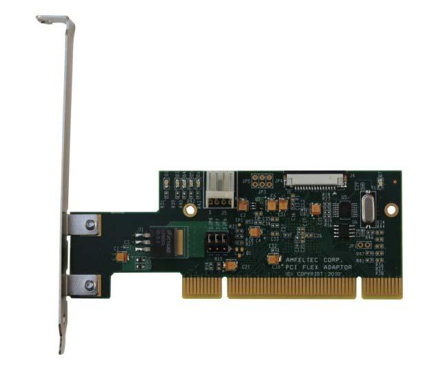 General Description Figure 2: 32-bit PCI Host Card Because of the flexible nature of the connection (unlike traditional rigid risers), expansion MiniPCI express