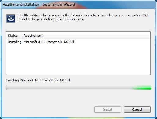 17) Proceed with installation wizard until finished. If Microsoft.NET Framework 4.
