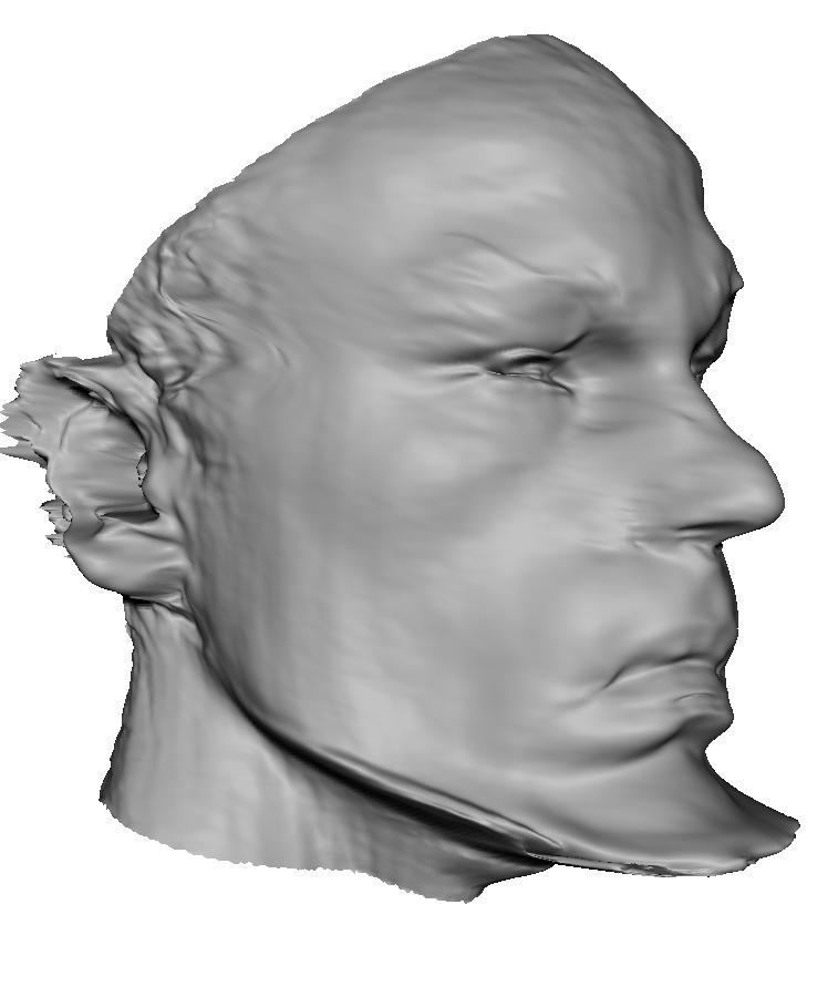 different test data sets. Currently, there exist several publicly available face image databases (e.g. CMU-PIE [20], FERET [15], etc.) and databases with unregistered 3D face scans (e.g. UND [9]).