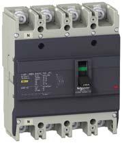 Easypact EZC Range Easypact EZC2F/N/H EasyPact 2 molded case circuit breakers Compliance with IEC 9472, JIS C 8201, NEMA AB1 Breaking capacity at 415V: 18, 25, 36kA Non adjustable thermal and