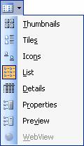 Go back to the previous folder Search the Web Create a Menu of file new folder management Changes commands how files are displayed Figure 2-25 Go up one folder or level Delete the selected file(s)