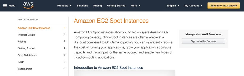 Optimizing Cost by AWS Spot Instance ü Often receive big discount compare to On-Demand