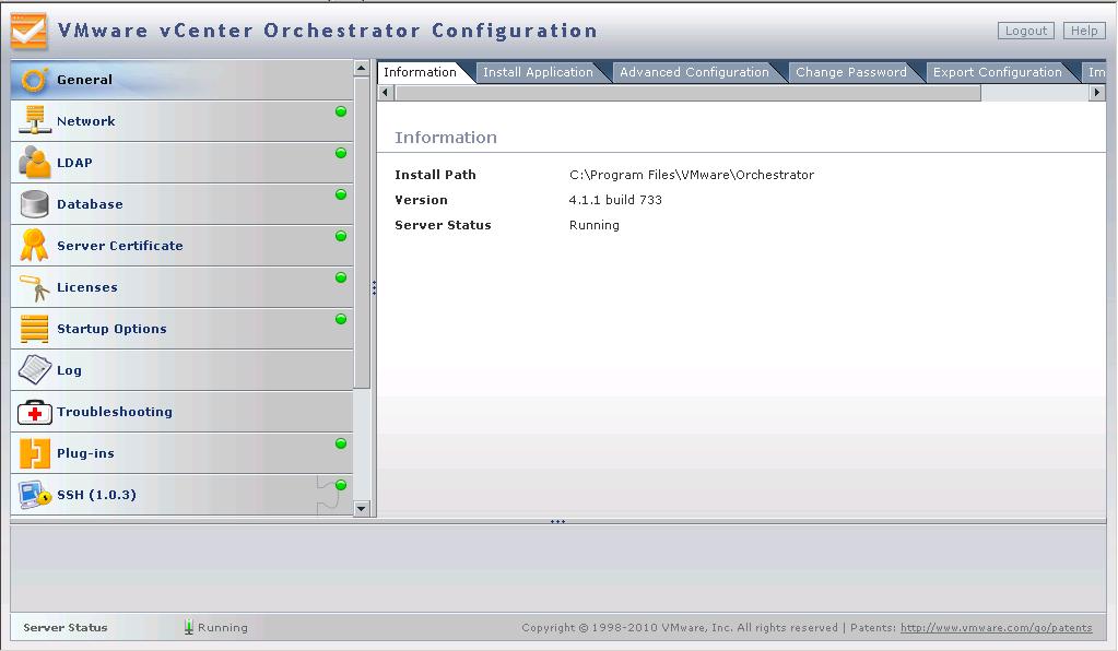 vcloud environment. Refer to the vcenter Orchestrator Installation and Configuration Guide from VMware for information on how to install and configure vcenter Orchestrator.