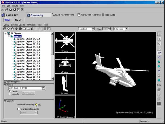 12 3D CAD Import Example - The Helicopter 4 Click the Import button.