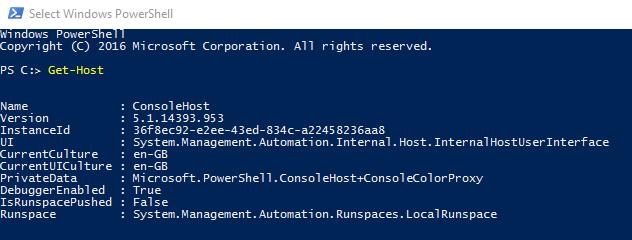 PowerShell Requirements You must be running PowerShell 5.0 or above on the web server.
